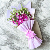 Heart Winning Orchids Bouquet